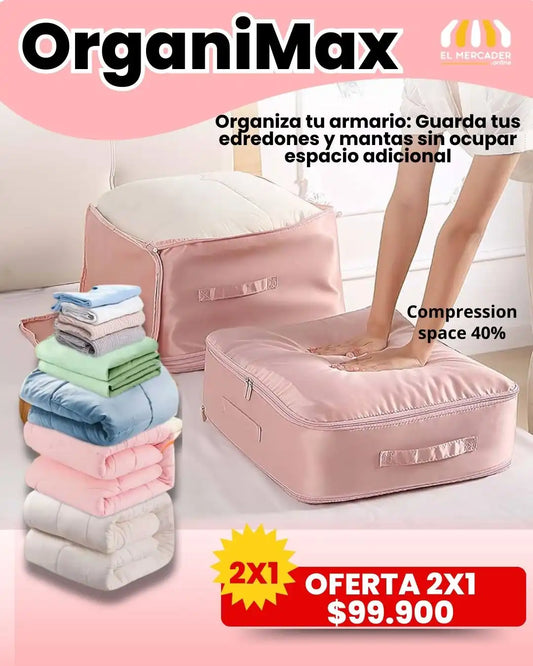 OrgaNiMax® Tu clóset limpio, organizado🔥 Hoy 40% DCTO – ¡Llévate 2 al precio de 1!