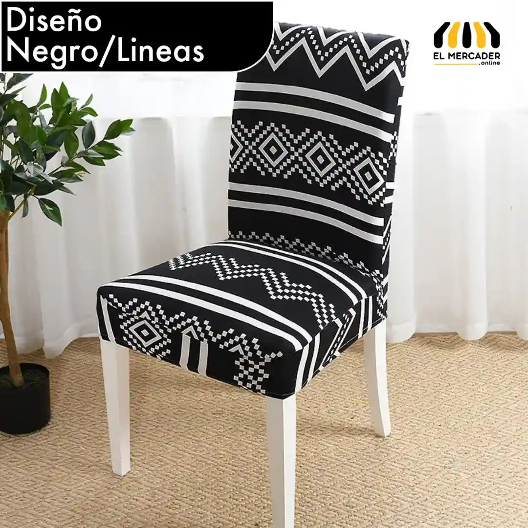 FUNDA AJUSTABLE PARA SILLAS COMEDOR
