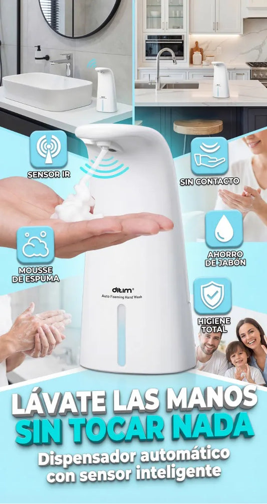 Más Higiene para tu Hogar | Dispensador Automático de Jabón Sin Contacto