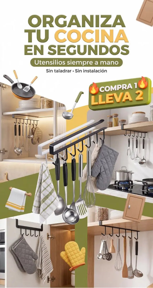 Organiza tu Cocina en Segundos – Organizador de Puerta Pague 1 Lleve 2