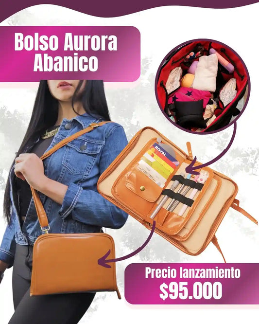 BOLSO AURORA ABANICO