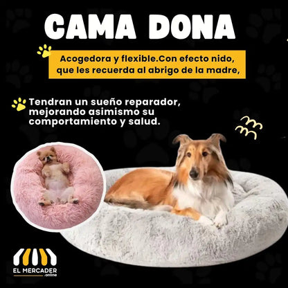 CAMA DONA ECOLOGICA ANTI ESTRES🎁PERSONALIZACION 🐶(marcamos tu camita)🐱