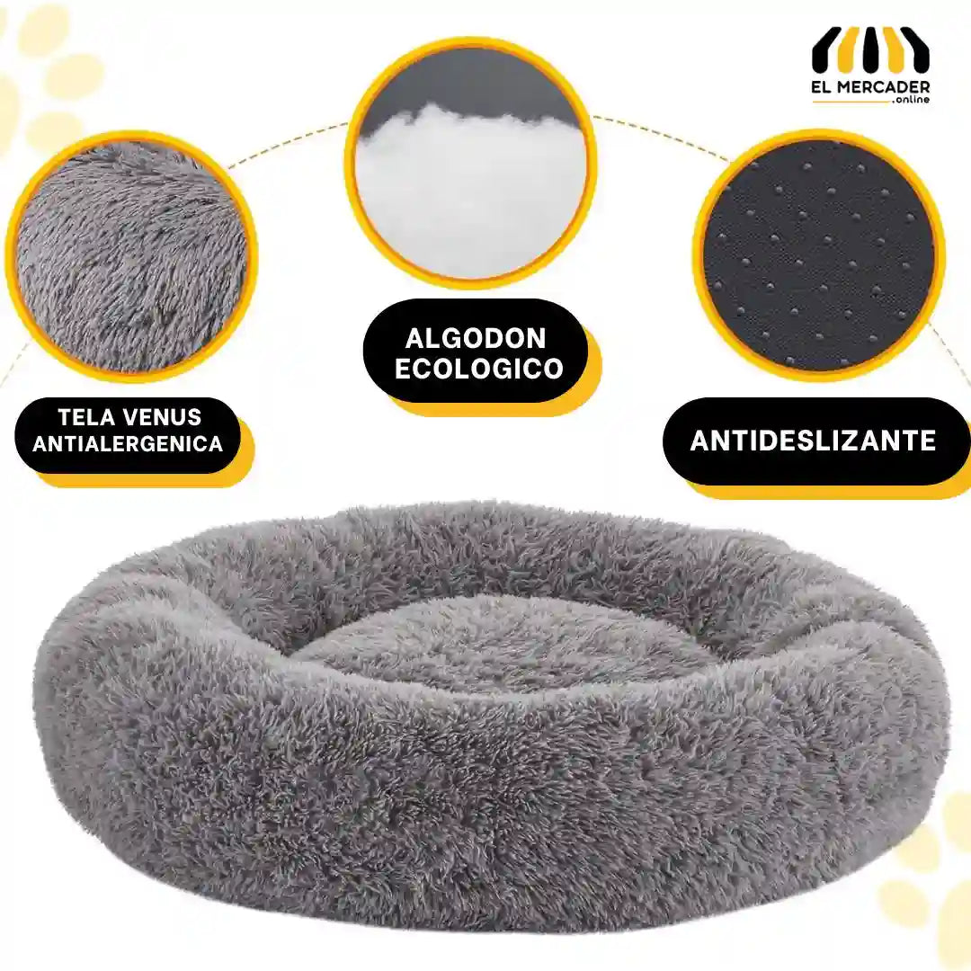 CAMA DONA ECOLOGICA ANTI ESTRES🎁PERSONALIZACION 🐶(marcamos tu camita)🐱