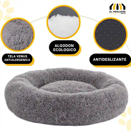 CAMA DONA ECOLOGICA ANTI ESTRES🎁PERSONALIZACION 🐶(marcamos tu camita)🐱