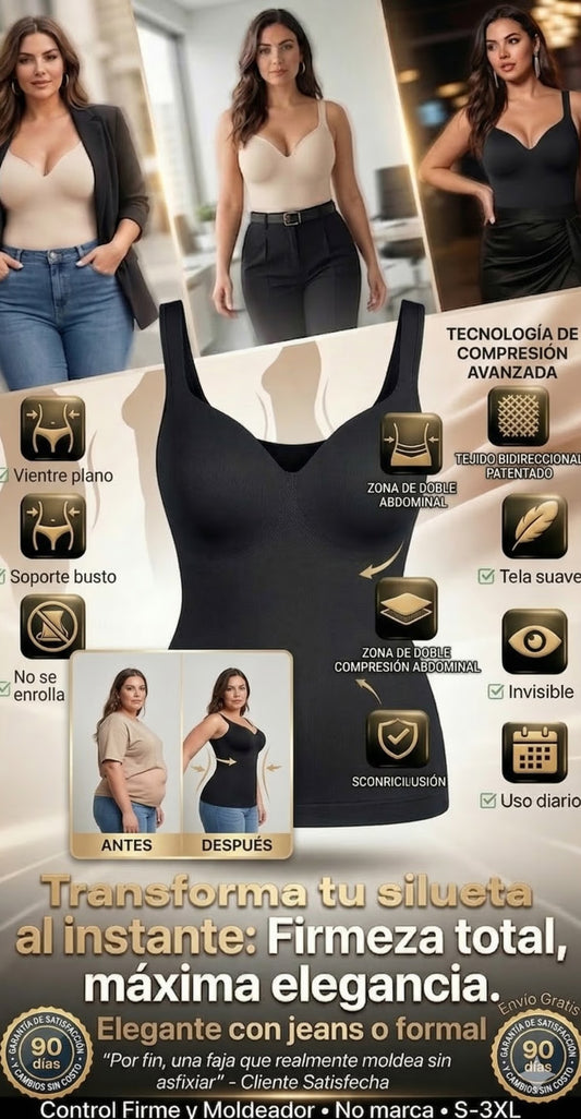 MISSCONTROL® blusa moldeadora de abdomen y levanta busto🔥 larga-combina con jean y drill🔥