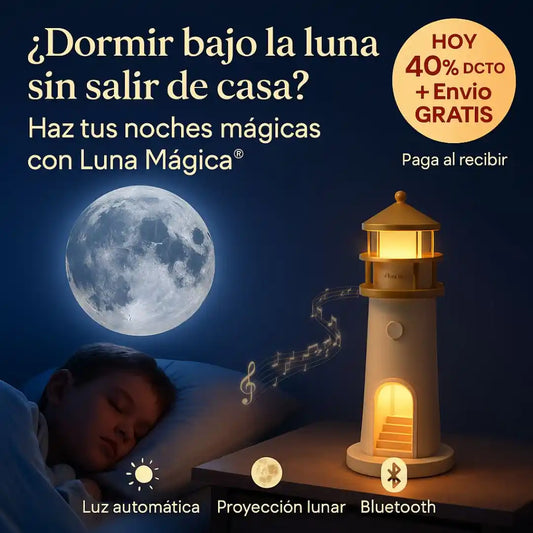 moonlighthouse® Lampara proyector un regalo con gran significado 🎁HOY 30% DCTO🎁