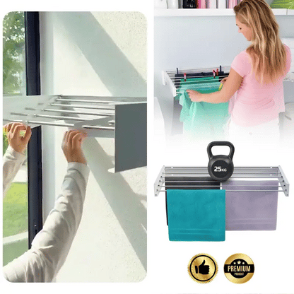 NINJARACK™ Tendedero plegable de 8 seciones 🎁Hoy 40% DCTO🎁