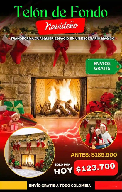 Telon De Fondo Navideño